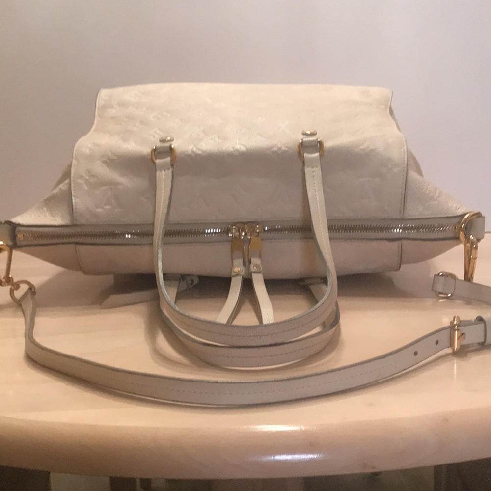 🎉HP🎉 🍾FIRM EUC Louis Vuitton Lumineuse Emp PM Tote #SP4161 - Picture 8 of 16